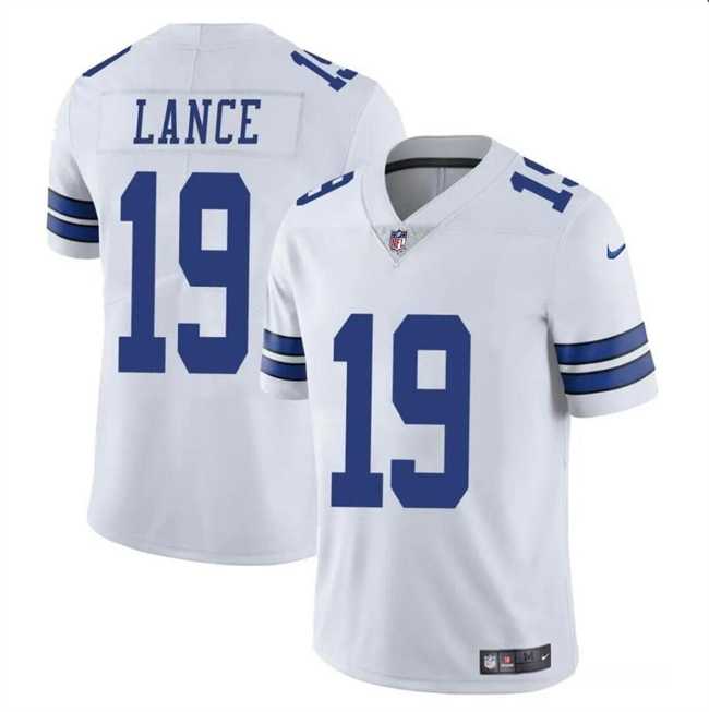 Men & Women & Youth Dallas Cowboys #19 Trey Lance White Vapor Untouchable Limited Stitched Jersey->dallas cowboys->NFL Jersey